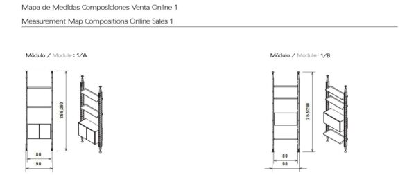 Estantería 835 Infinito -273724