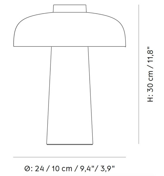 Lámpara Reverse Table-275146