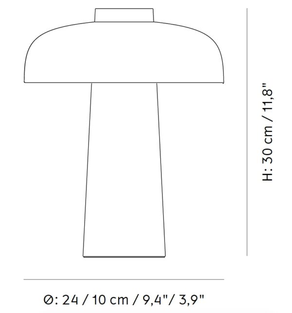 Lámpara Reverse Table-275146