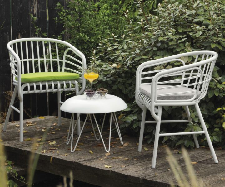 Silla Raphia Aluminio-288542