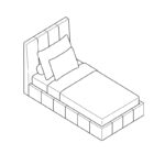 An: 1200 x P: 2240 x Al: 1230 mm (Para colchón de 1050 x 2000 mm) +2.978,60 €