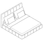 An: 2150 x P: 2240 x Al: 1230 mm (Para colchón de 2000 x 2000 mm) +4.197,60 €