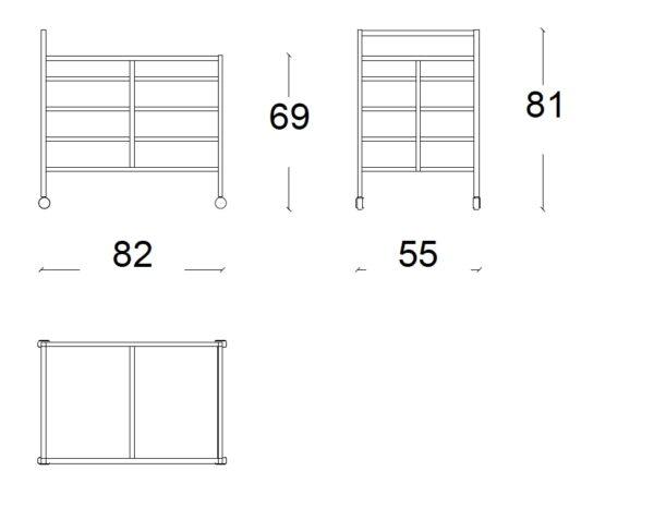 657 Serving Cart-298908