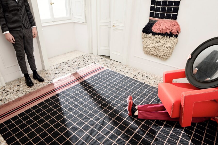 Alfombra Quadro Celeste-301023