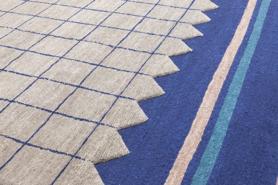 Alfombra Quadro Celeste-301025