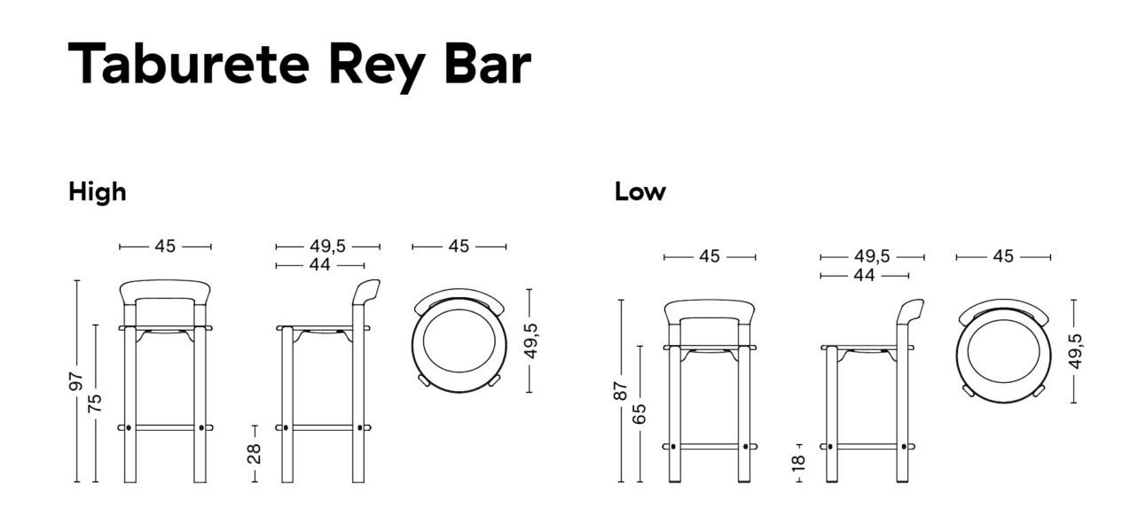 Taburete Rey Bar-382655