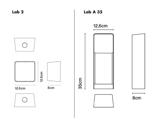 Lámpara Lab Wall-373999