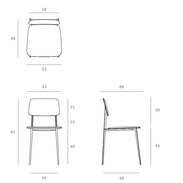Silla DC Cuero Verde Oliva ER-318438