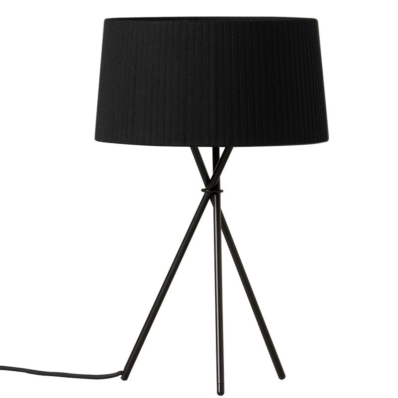 Lámpara Trípode M3 Table Cinta Negro ER