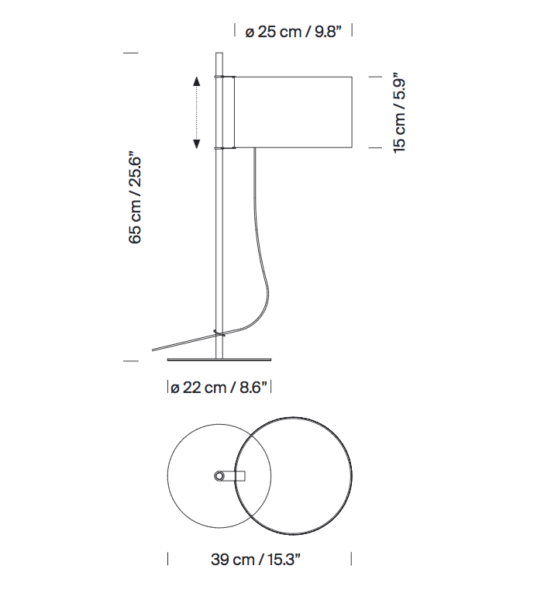 Lámpara TMD Table ER-321018
