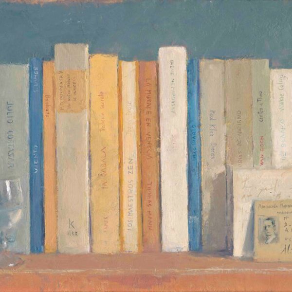 "Libros y copa" - Neoseries®-323482