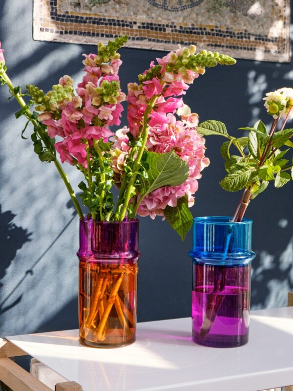 Jarrón Moroccan Rosa & Azul ER-335788