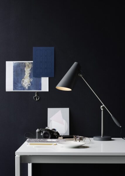Lámpara Birdy Table Negro / Latón-339826