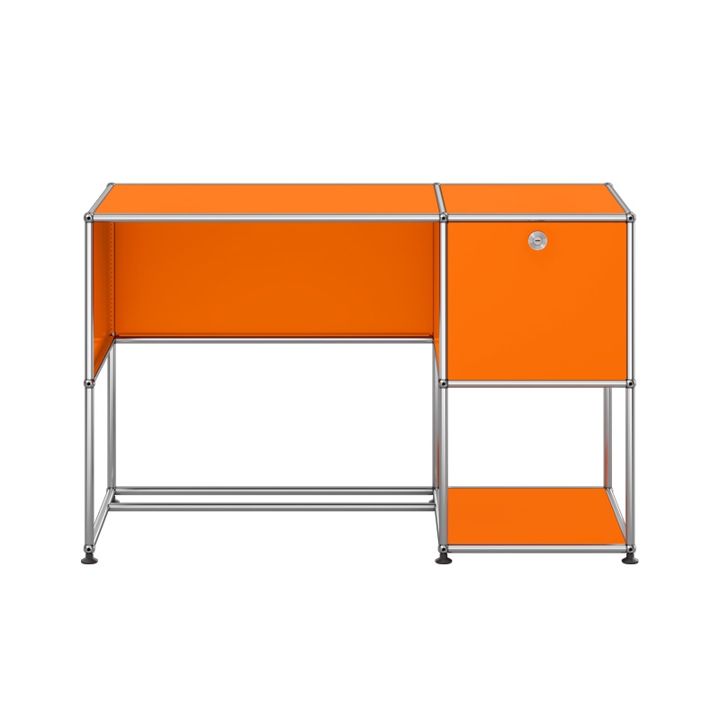 Escritorio Homeoffice 07 Naranja Puro ERF-0