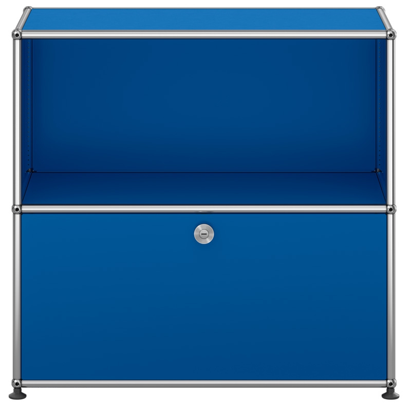 Aparador Haller Módulo 2 High 1 Door Azul Genciana ERF-0