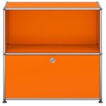 Aparador Haller Módulo 2 High 1 Door Naranja Puro ERF