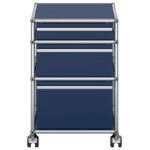Cajonera Haller 3 Cajones Tipo 2 Azul Acero ERF