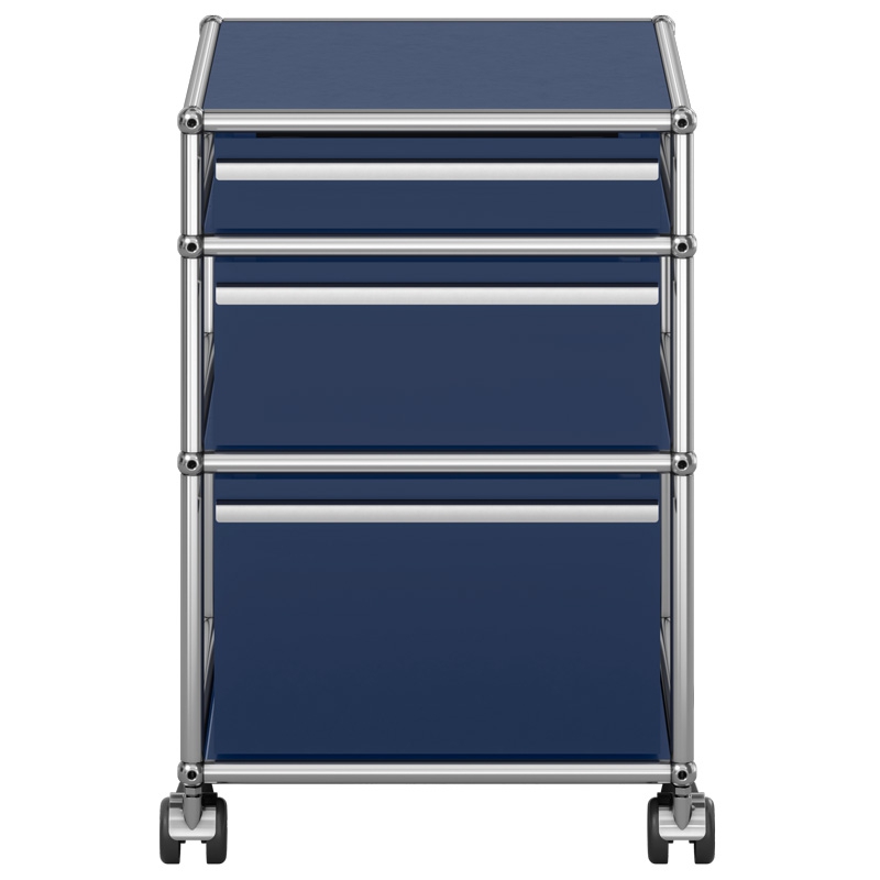 Cajonera Haller 3 Cajones Tipo 2 Azul Acero ERF
