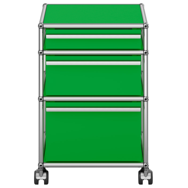Cajonera Haller 3 Cajones Tipo 2 Verde ERF