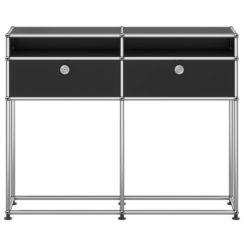 Consola Haller Negro Grafito ERF
