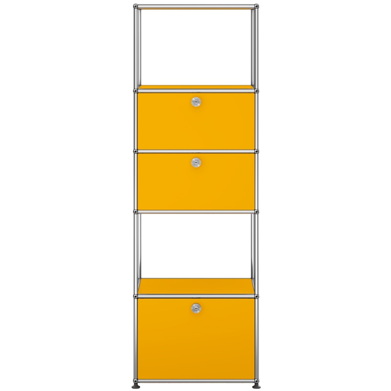 Estantería Haller Bookcase 2 Puertas Abatibles 1 Extraíble ERF-0
