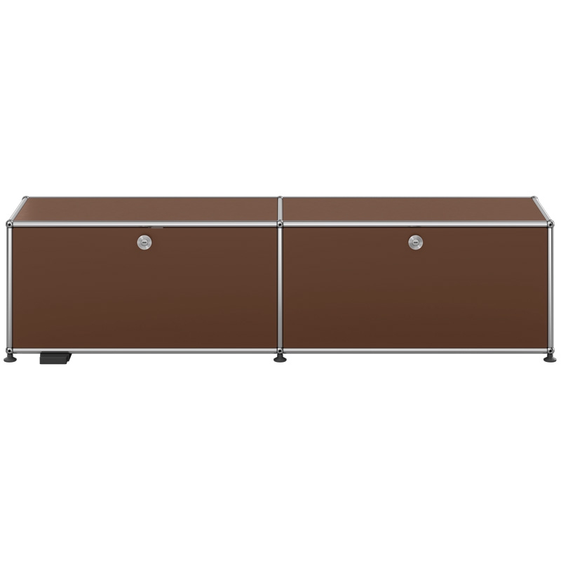 Mueble Auxiliar Haller 2 Puertas Abatibles LED ERF-0