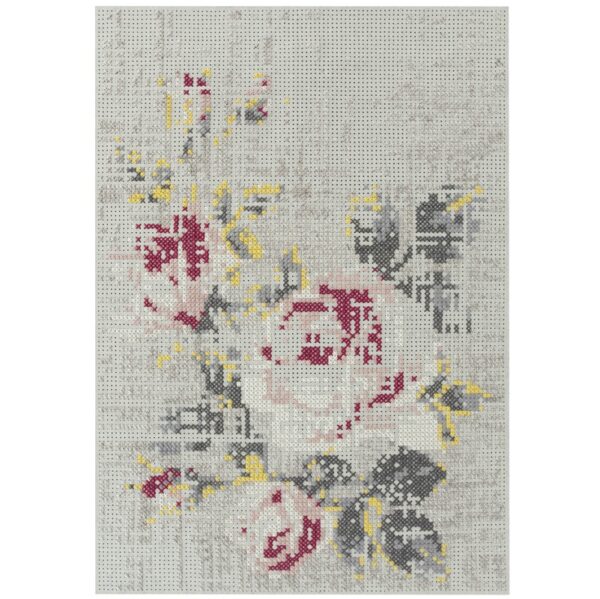 Alfombra Canevas Flowers-0