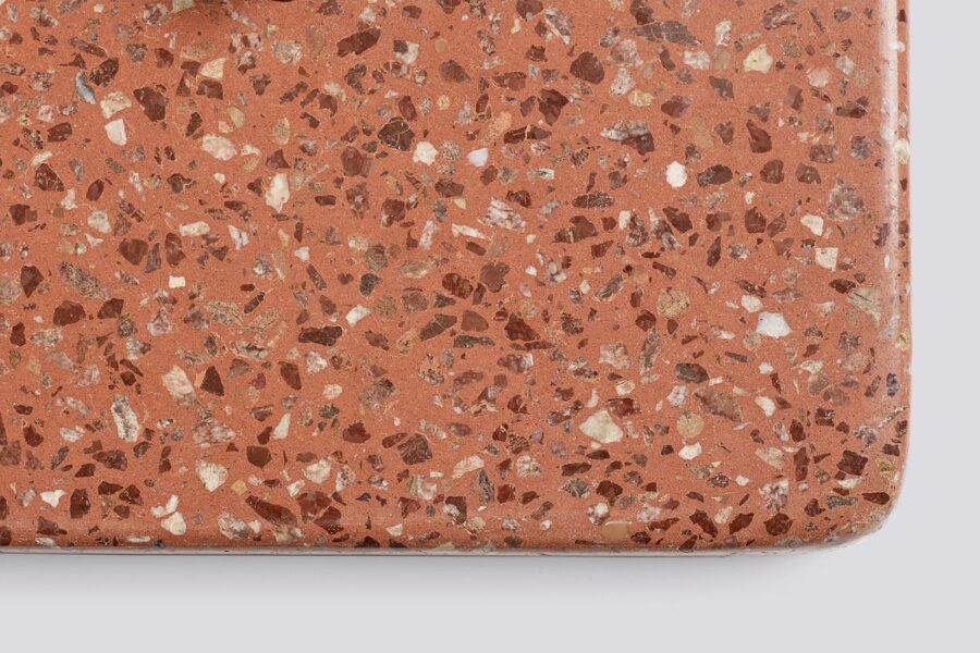 Terrazzo Round Grey Terrazzo / Anthracite Table QD-355338