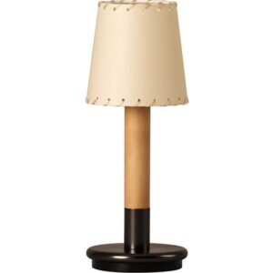 Lámpara Básica Mínima Portable Cartulina Beige ER-0