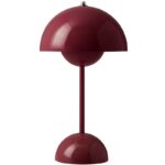 Lámpara Flowerpot VP9 Portable Ciruela Oscuro ER