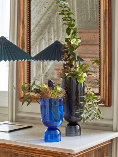 Jarrón Bottoms Up S Electric Blue ER-363424