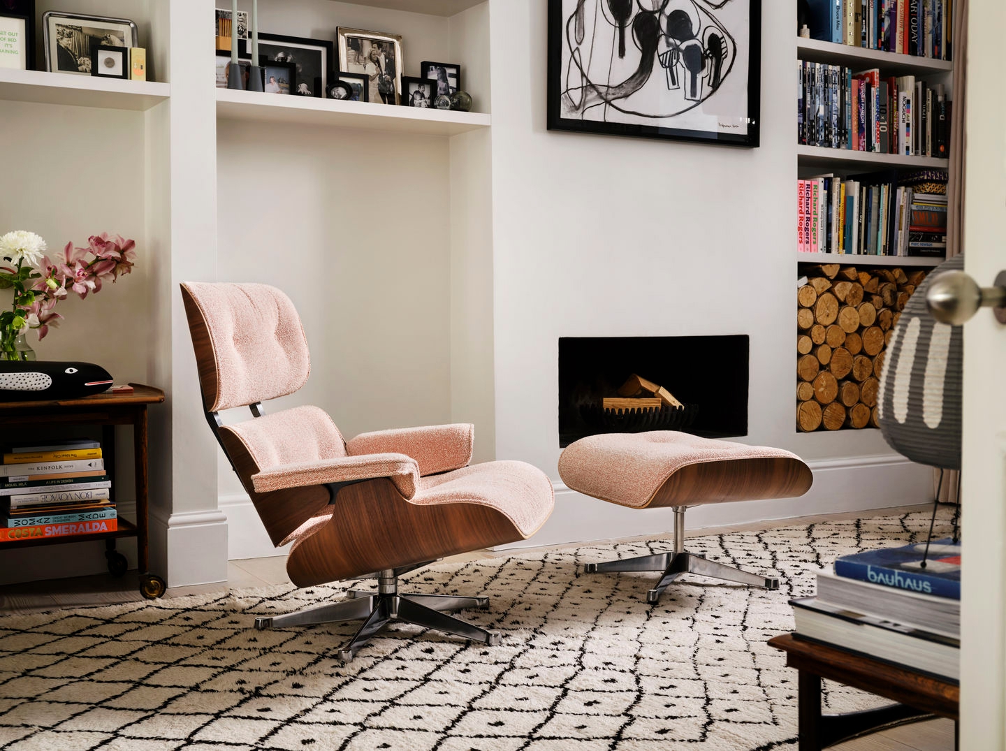 Eames Lounge Chair Fabric-370261