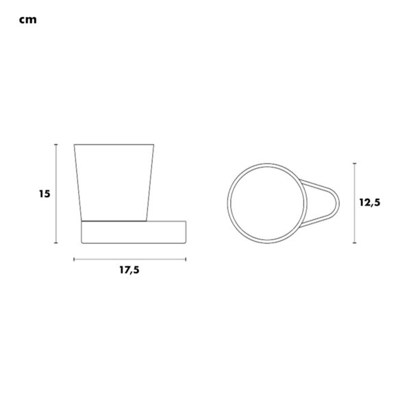 Maceta Sip Blanco ER-367641