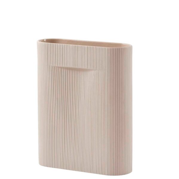 Jarrón Ridge Beige M ER-0