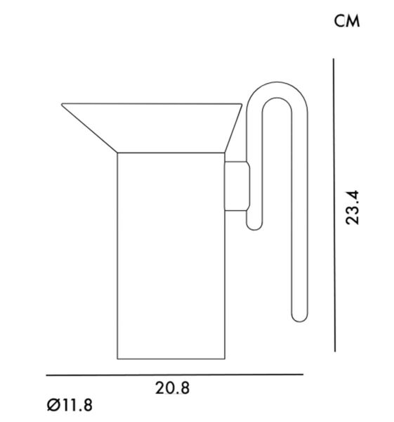 Jarra Momento JH38 / Marfil ER-370042