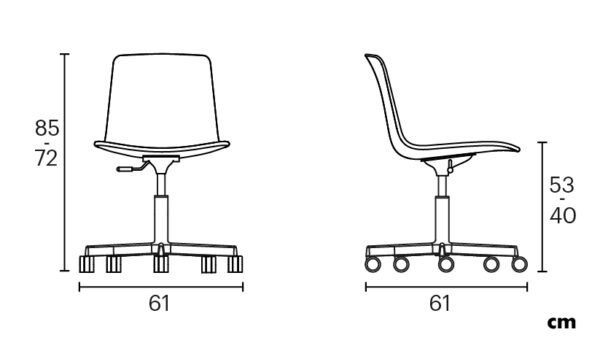 Silla Lottus Office Maiz / Verde Oliva ER-371617