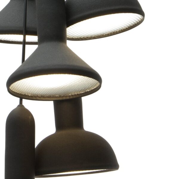 Lámpara Torch Bunch S10 Negro-380007