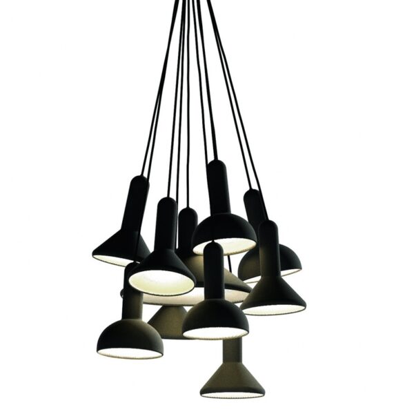 Lámpara Torch Bunch S10 Negro-0