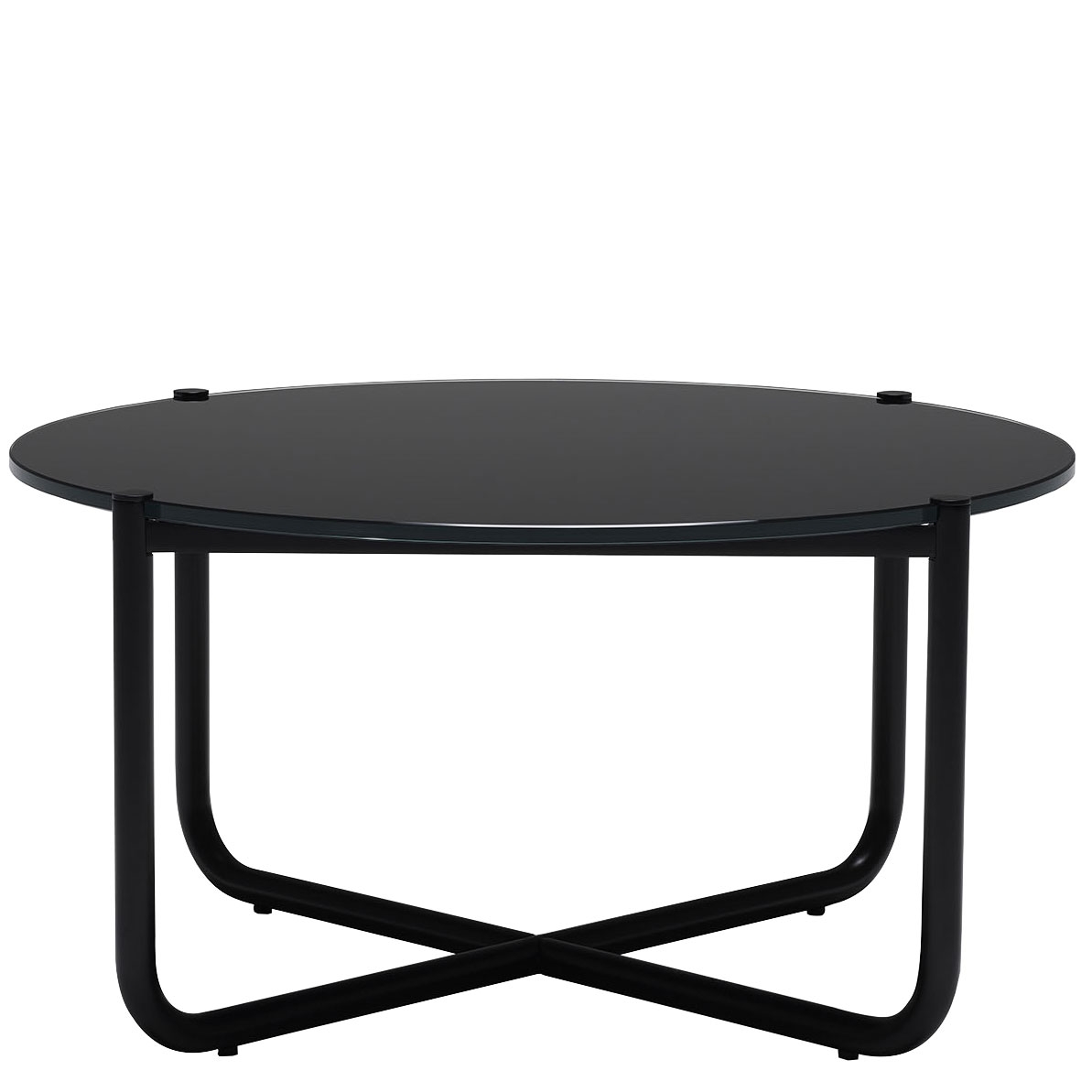 Mesa MR Coffee Estructura Onyx / Sobre Negro-0