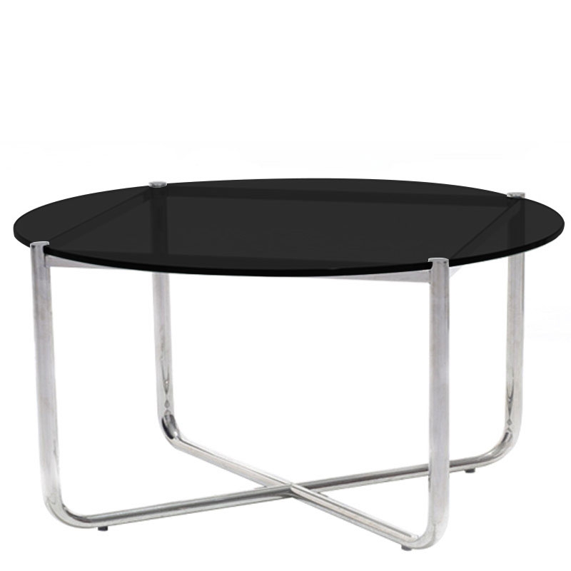 Mesa MR Coffee Estructura Cromo / Sobre Negro-0