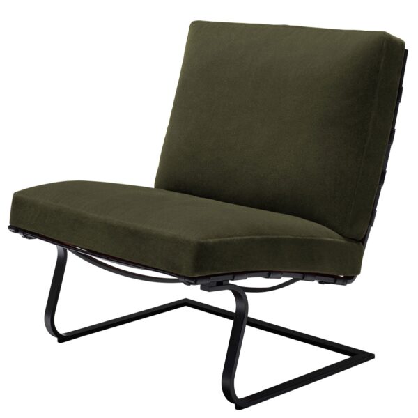 Sillón Tugendhat Estructura Onyx / Tapizado Tonus 131T-0