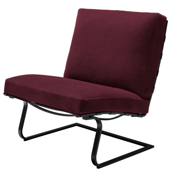 Sillón Tugendhat Estructura Onyx / Tapizado Tonus 610T-0