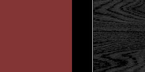 Sobre Rojo - Borde Negro / Estructura Roble Negro 373,89 €