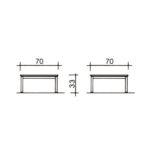 10 Table en tube basse Grand Modèle Outdoor +2.692,98 €