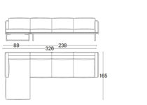 3 Plazas + Chaise Longue Izquierda 7.465,70 €