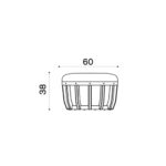 Ø: 600 x Al: 380 mm 926,86 €