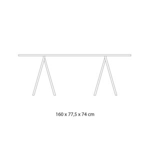 Al 740 x An 1600 x P 775 mm +987,15 €
