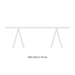 Al 740 x An 2000 x P 925 mm +1.098,08 €
