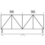 4 Puertas Al 820 mm / Patas Cortas +4.613,73 €