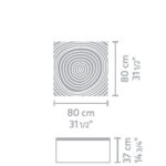 800 x 800 x 370 mm +1.669,80 €